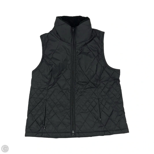 Vest Puffer & Quilted By J. Jill In Black, Size: L