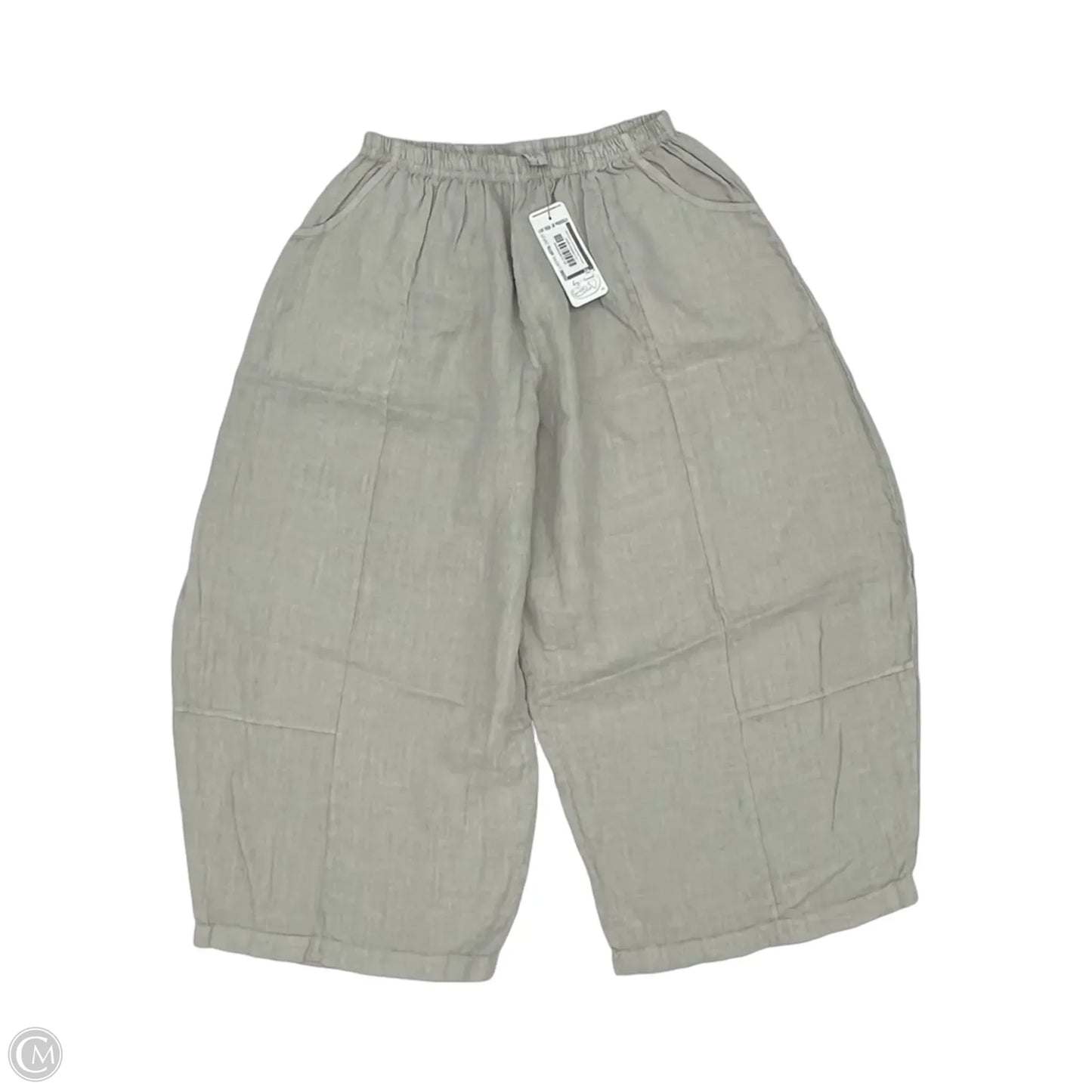 Pants Linen By Cmc In Tan, Size: M