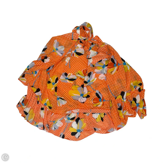Skirt Midi By Cabi In Orange, Size: Xs