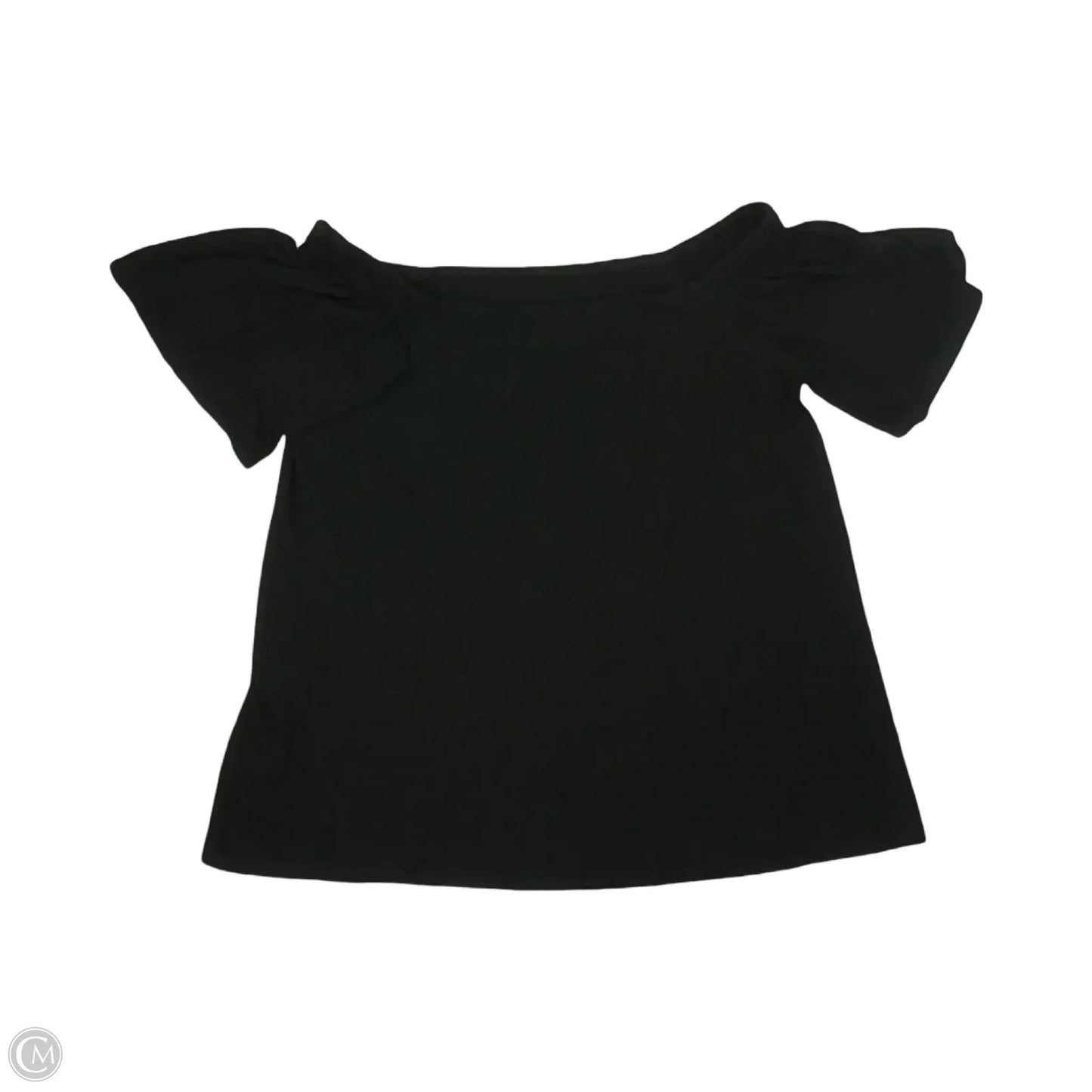 Top Short Sleeve By J. Jill In Black, Size: Sp