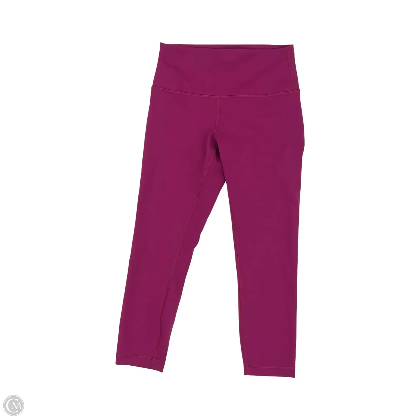 Athletic Leggings Capris By Lululemon In Pink, Size: M