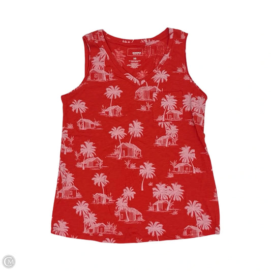 Tank Top By Sonoma In Red, Size: Xs