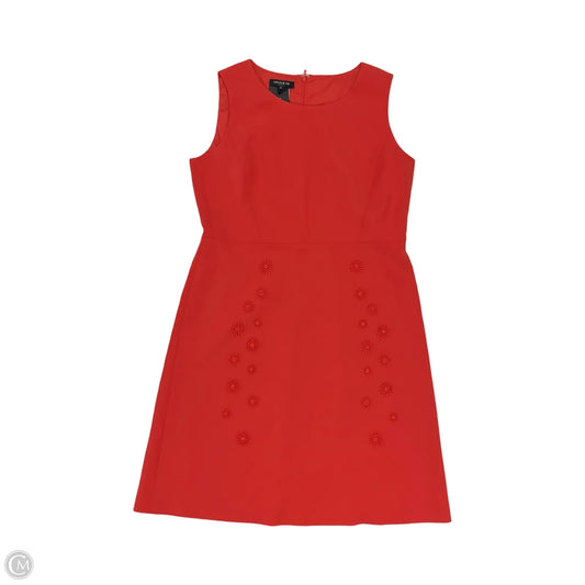 Dress Designer By Lafayette 148 In Red, Size: 12
