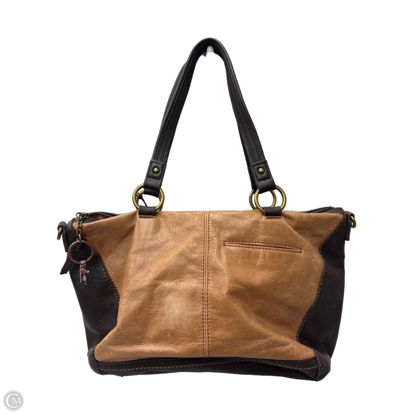 Handbag Leather By The Sak, Size: Medium