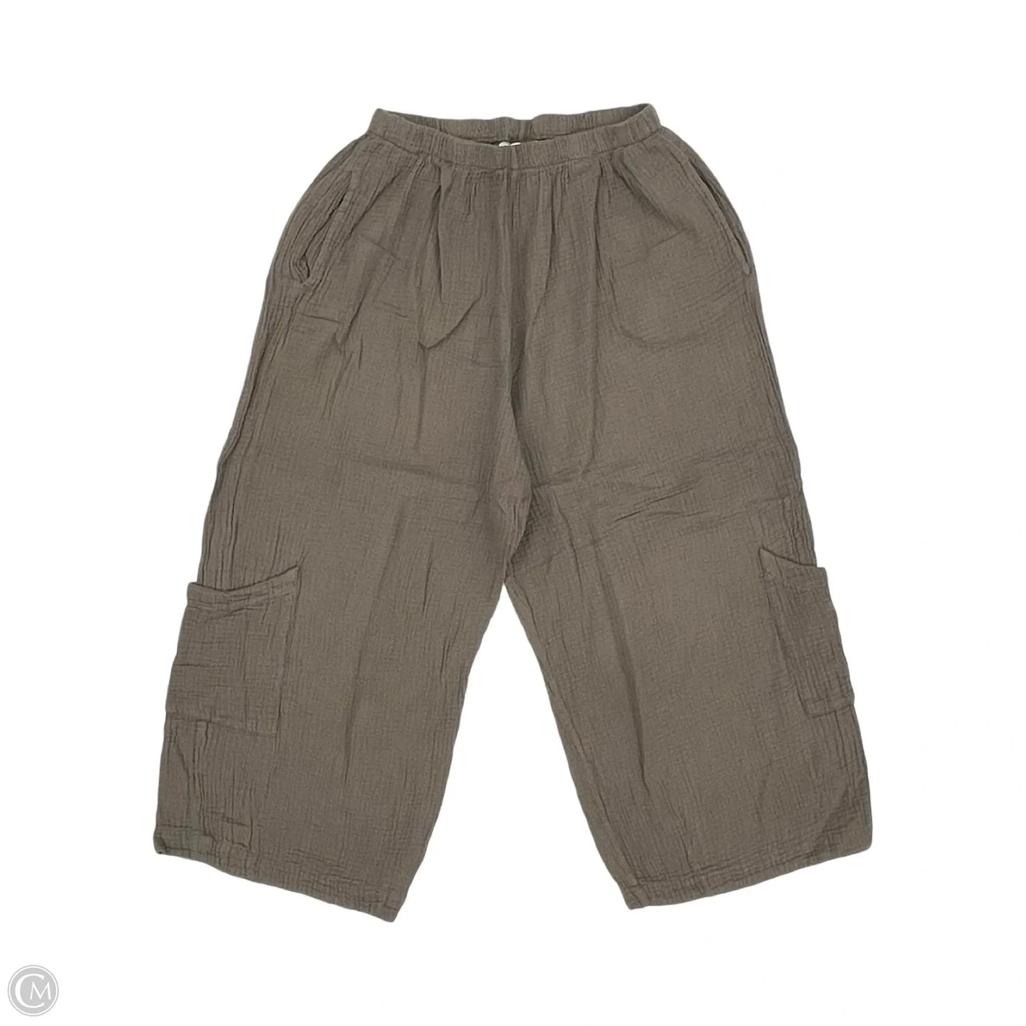 Pants Wide Leg By Bryn Walker In Taupe, Size: L