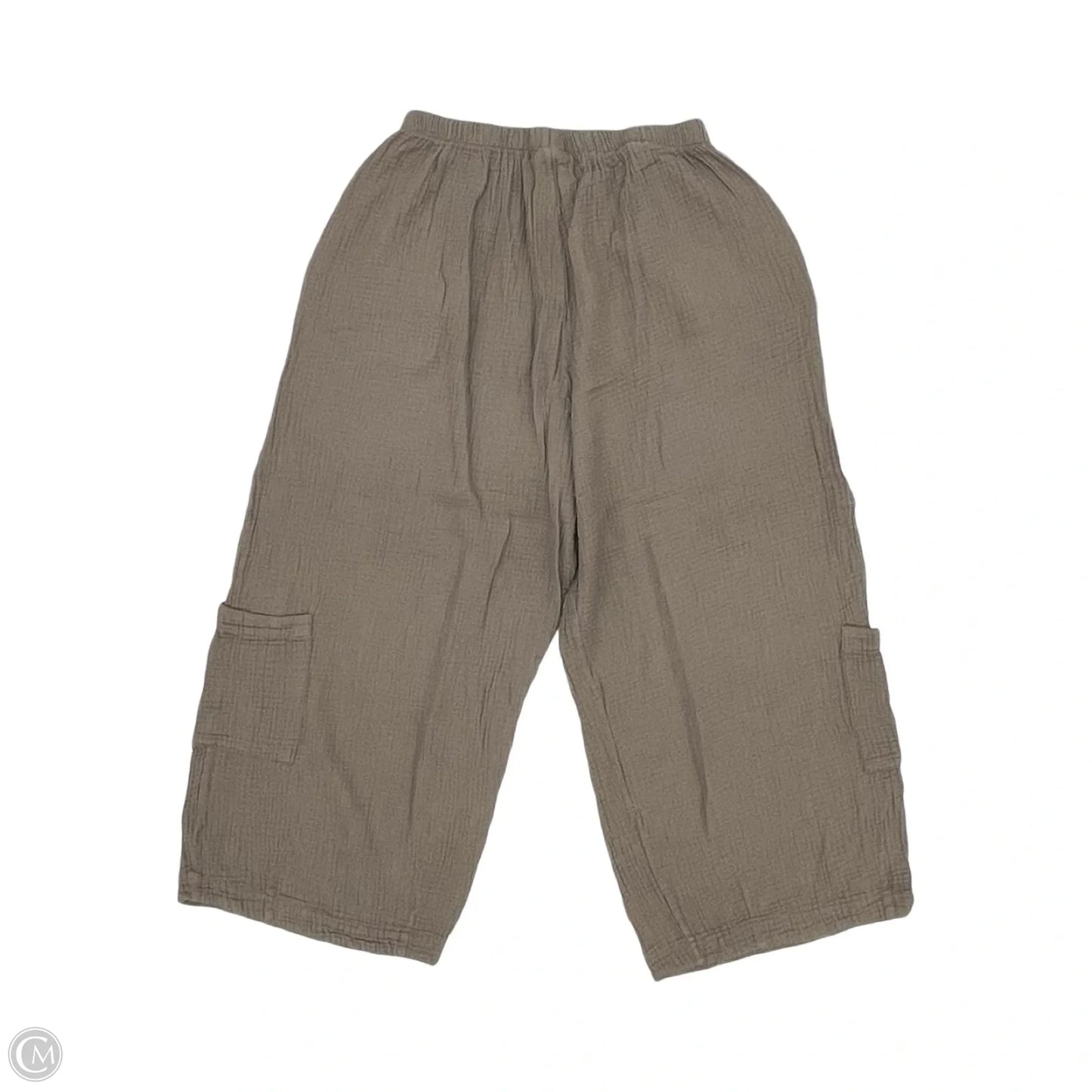 Pants Wide Leg By Bryn Walker In Taupe, Size: L