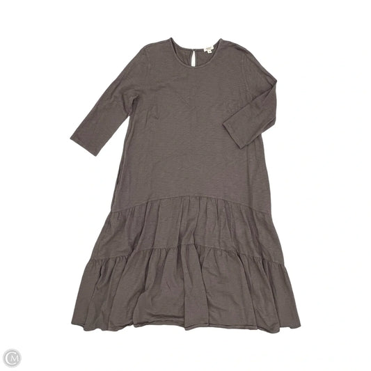 Dress Casual Midi By Dylan In Grey, Size: Xl