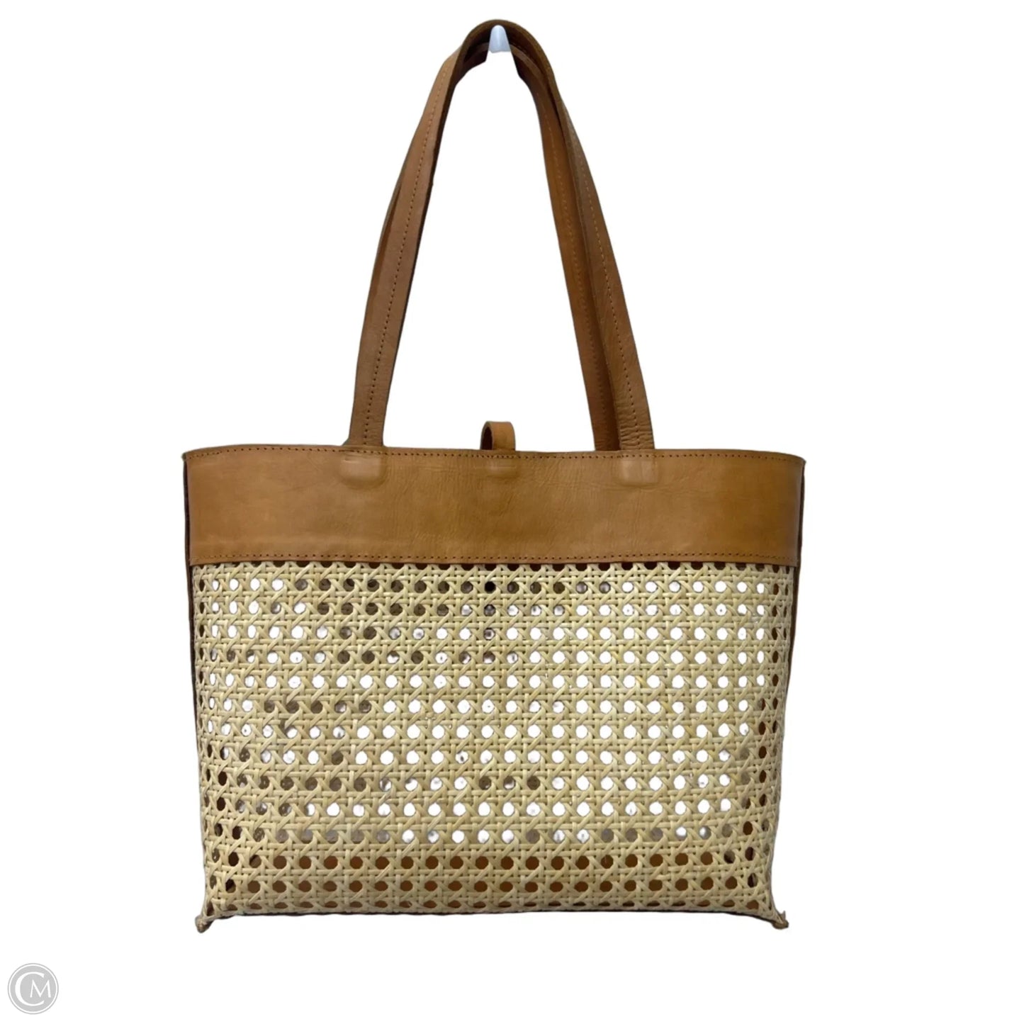 Tote Leather By Cmc, Size: Medium