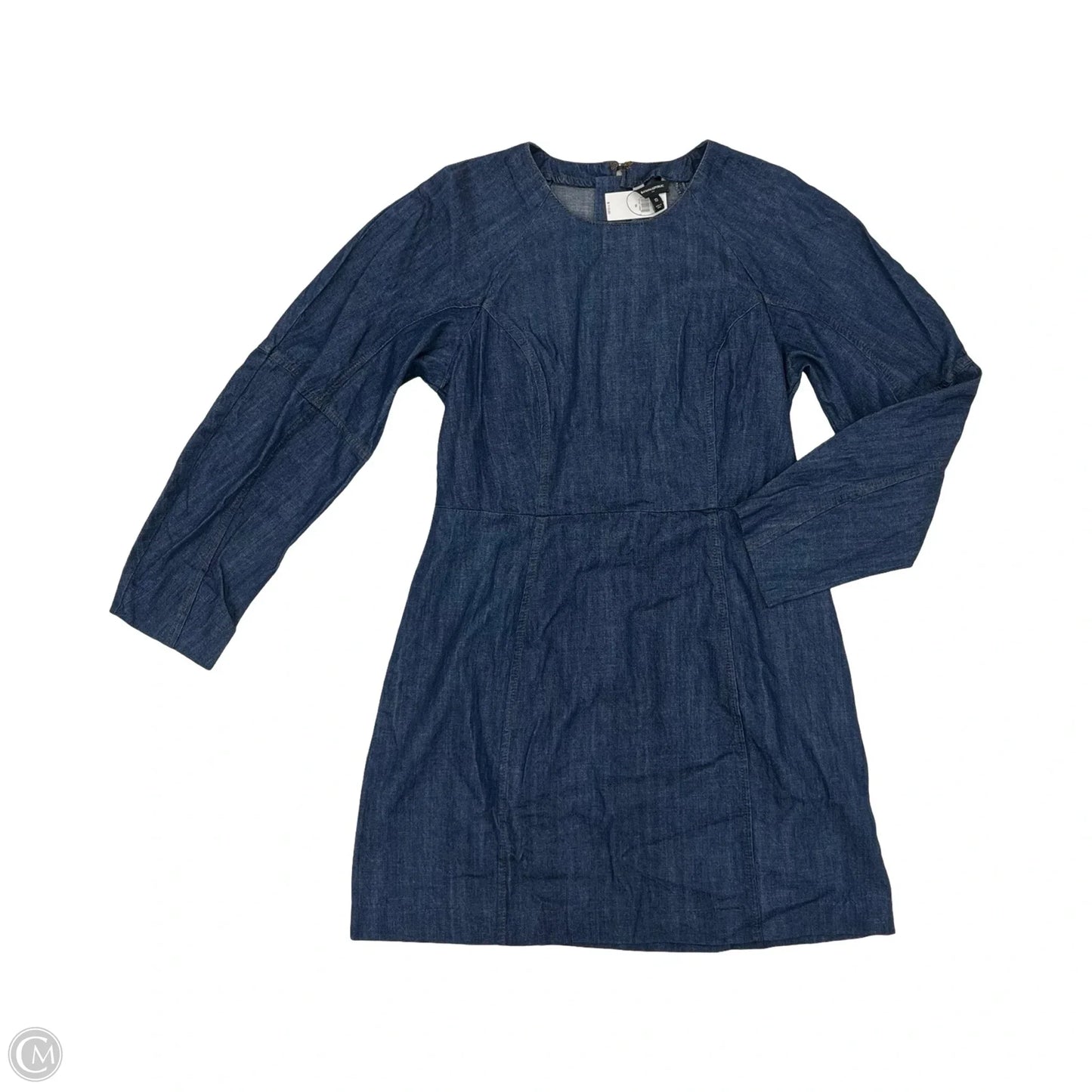 Dress Work By Banana Republic In Blue Denim, Size: 10