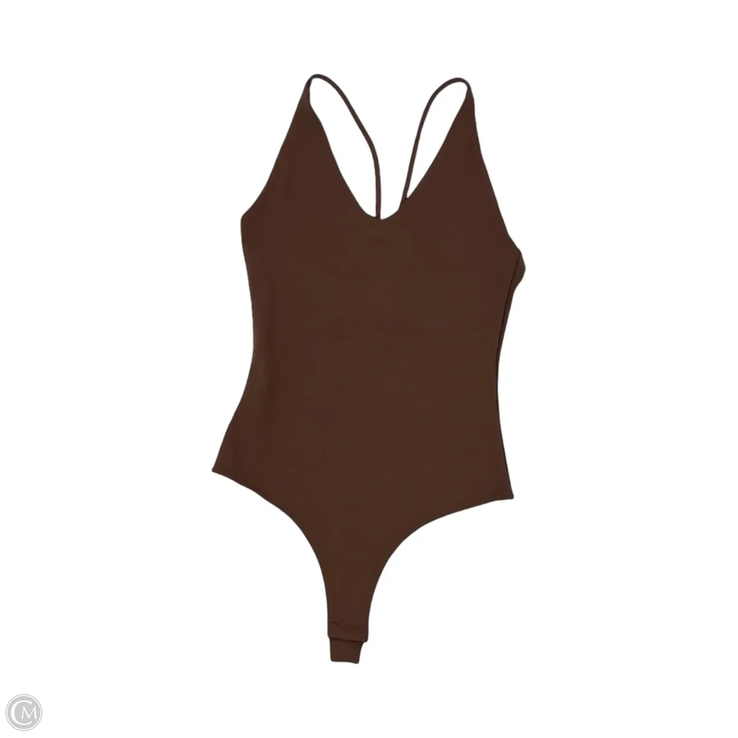 Bodysuit By H&m In Brown, Size: Xs
