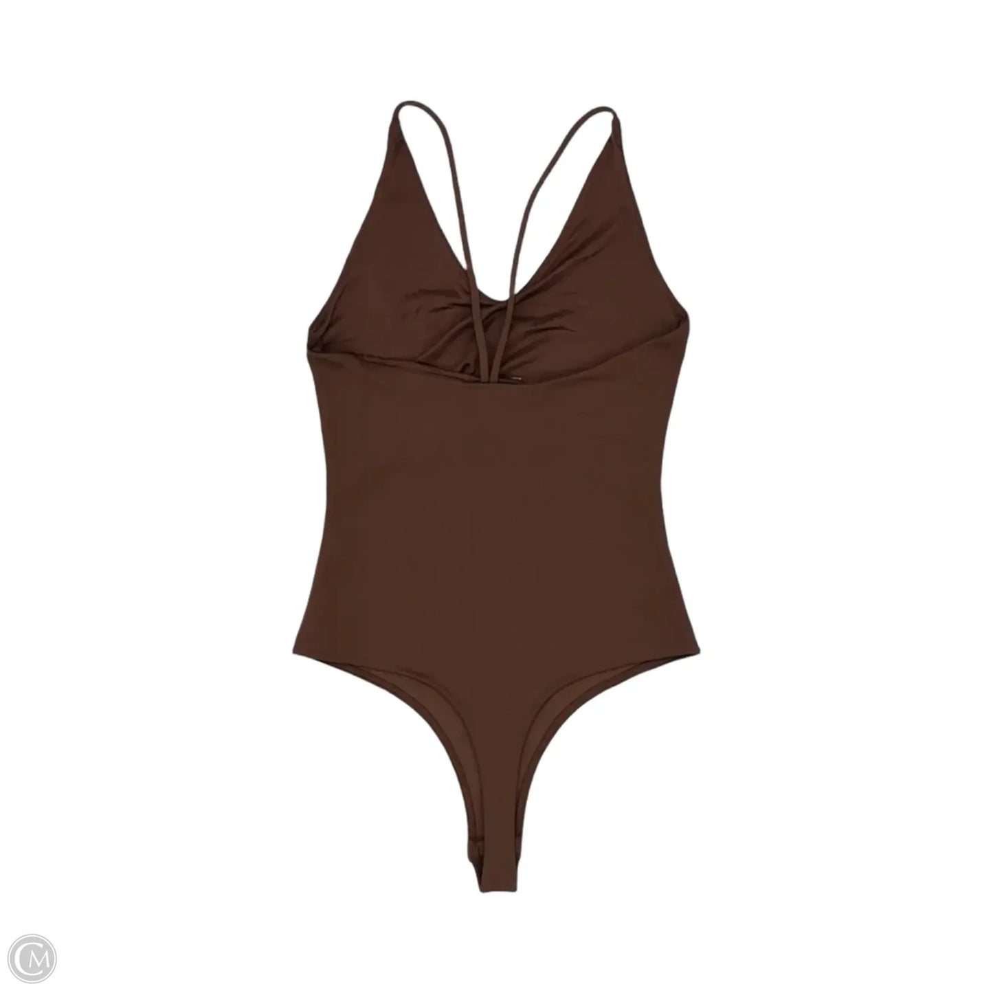 Bodysuit By H&m In Brown, Size: Xs