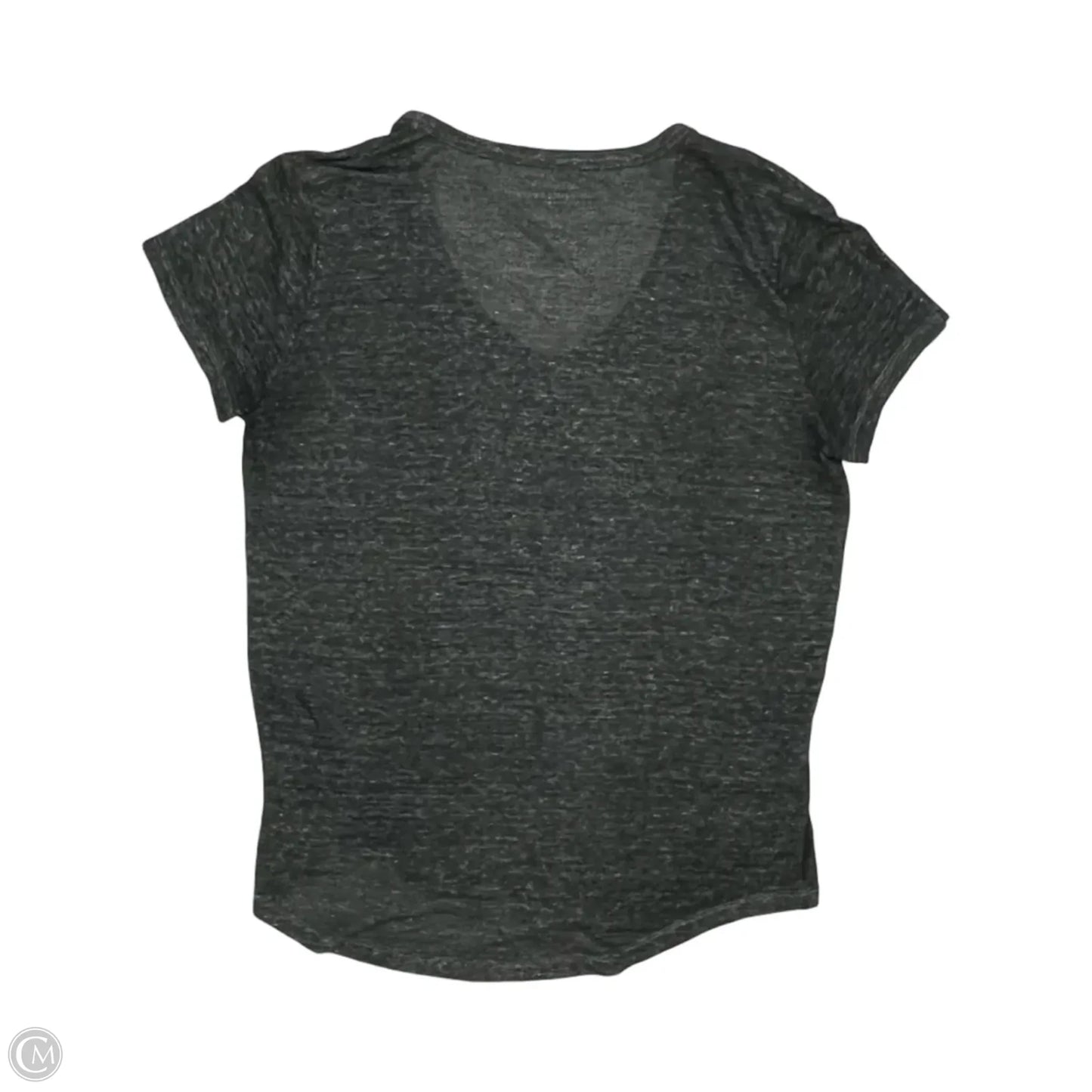 Top Short Sleeve Basic By Gap In Grey, Size: M