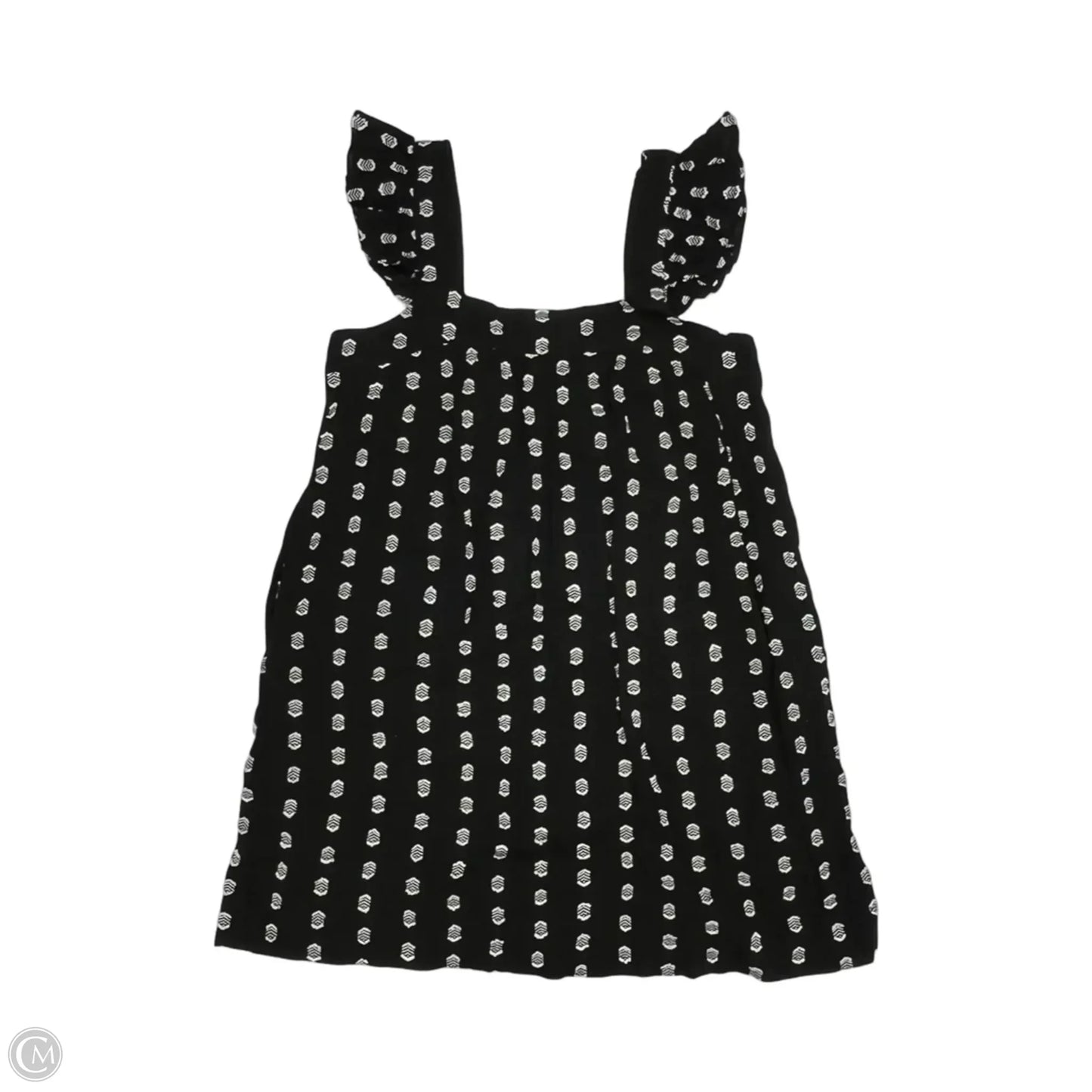 Dress Party Short By Loft In Black & White, Size: M