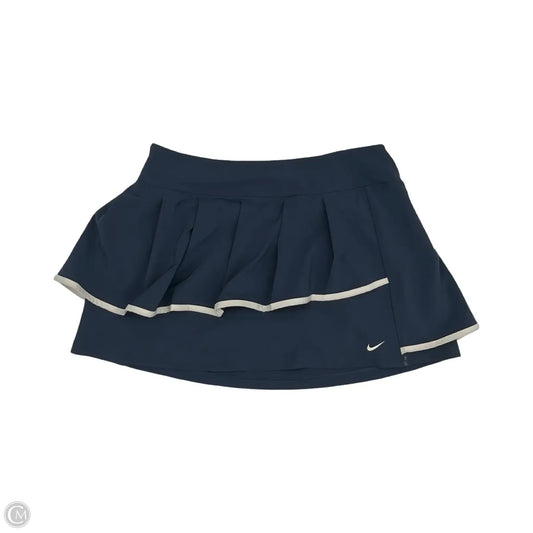 Athletic Skort By Nike Apparel In Grey, Size: M