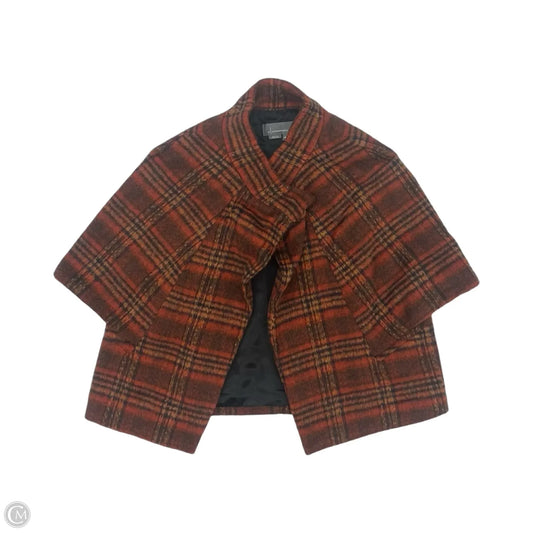 Poncho By Anthropologie In Orange, Size: Onesize