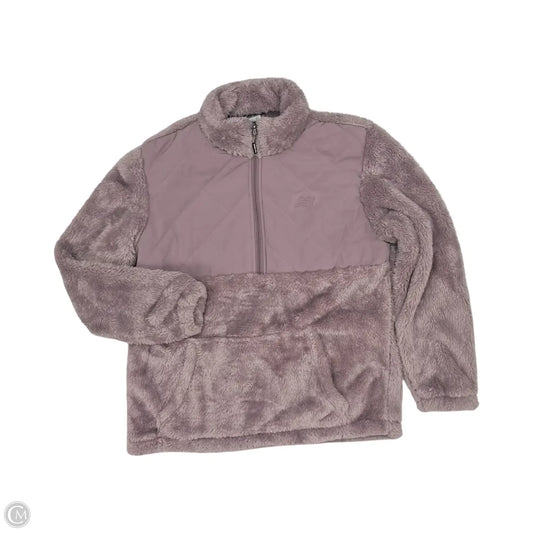 Athletic Fleece By New Balance In Purple, Size: M