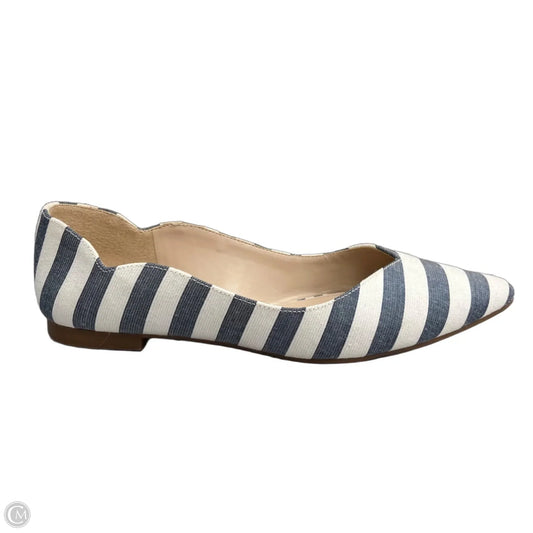 Shoes Flats By Kelly And Katie In Blue & White, Size: 8