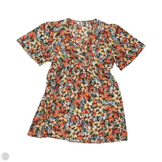 Dress Party Short By Cme In Floral Print, Size: Xxl
