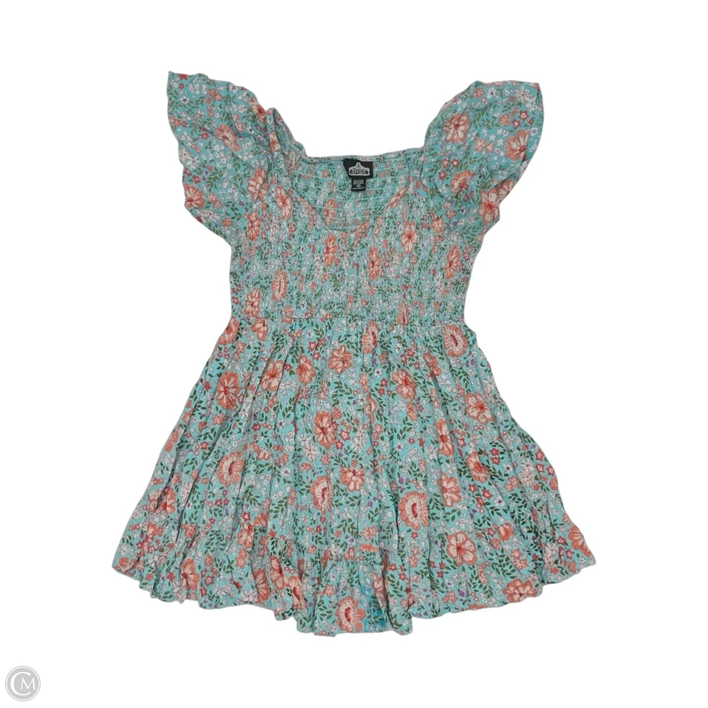 Dress Party Short By Angie In Aqua, Size: 2x