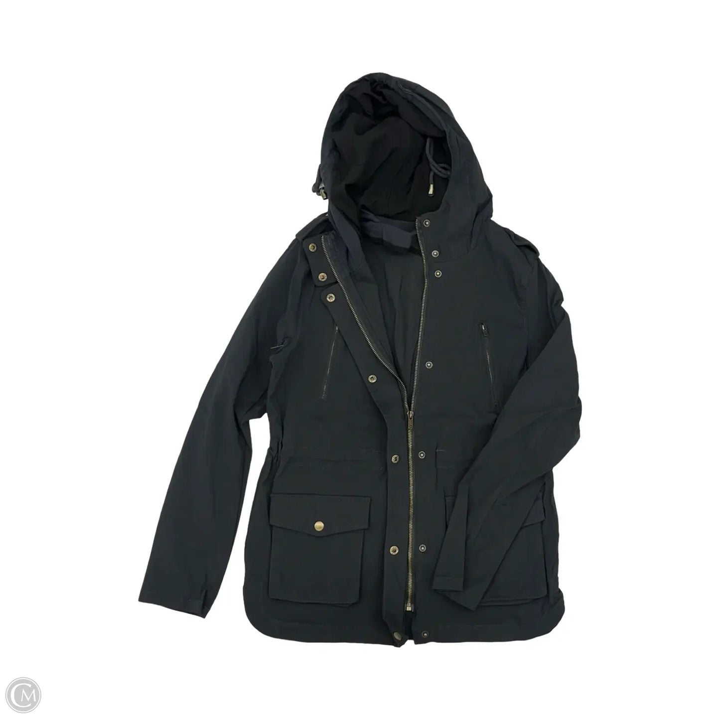 Jacket Utility By Cme In Grey, Size: L