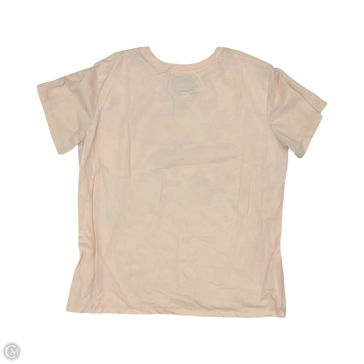 Top Short Sleeve By Clothes Mentor In Peach, Size: Xxl