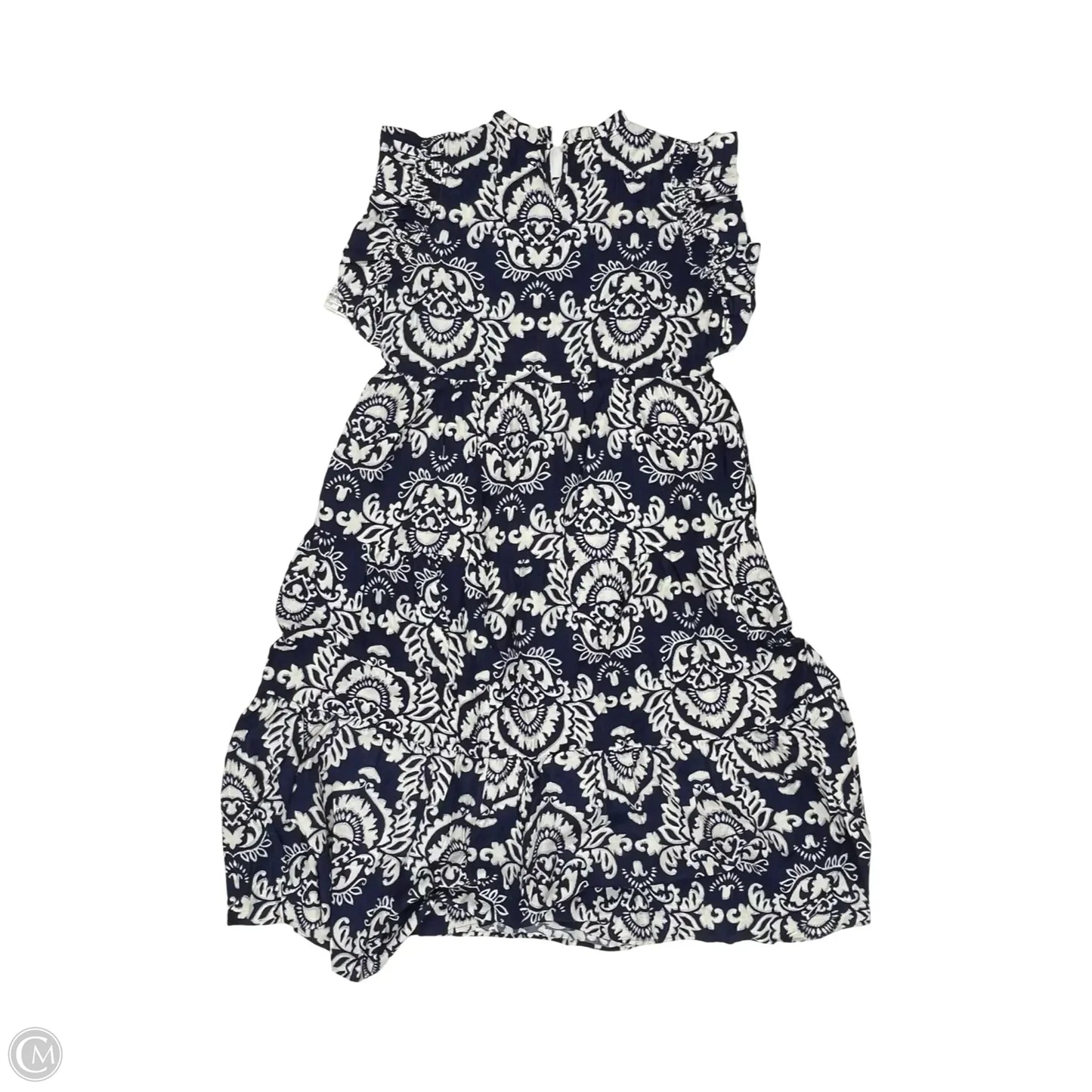 Dress Party Midi By Jodifl In Blue & Cream, Size: M