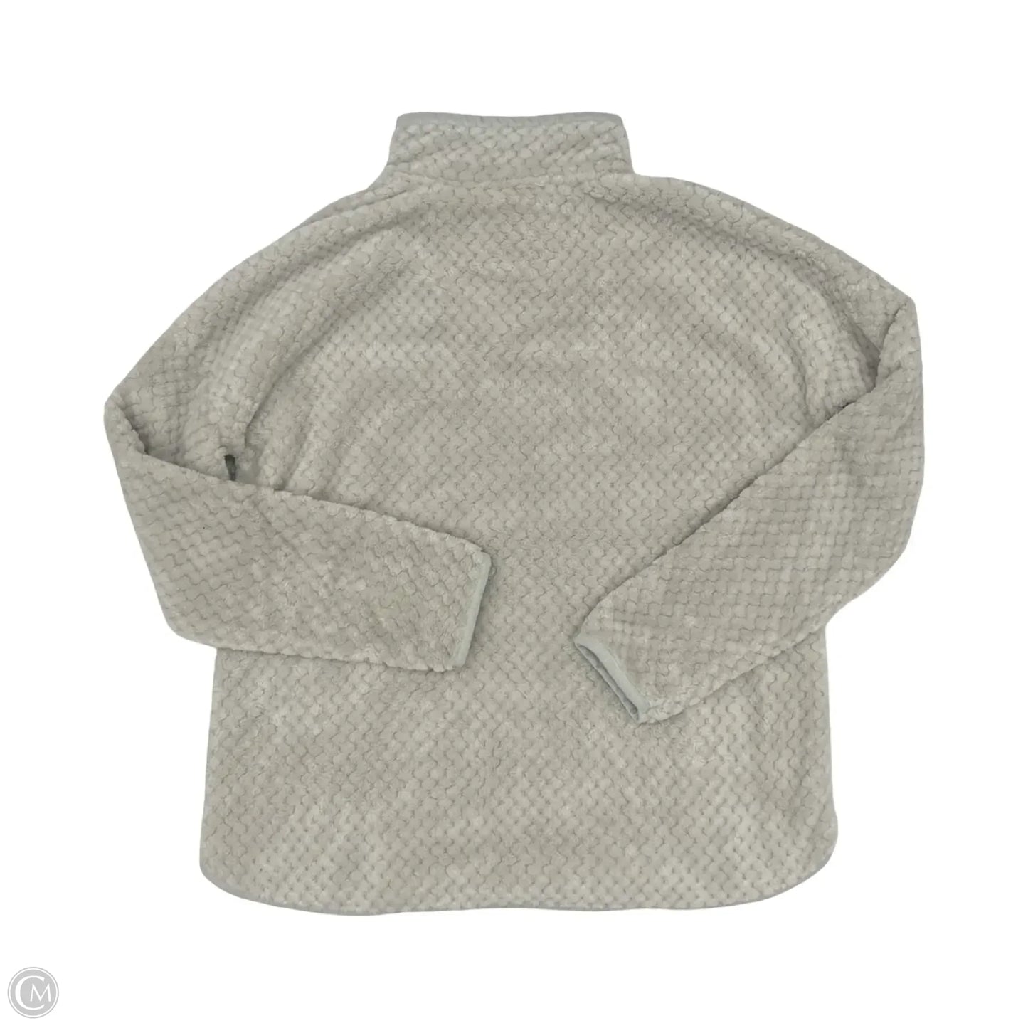 Sweatshirt Collar By Simply Southern In Grey, Size: Xl