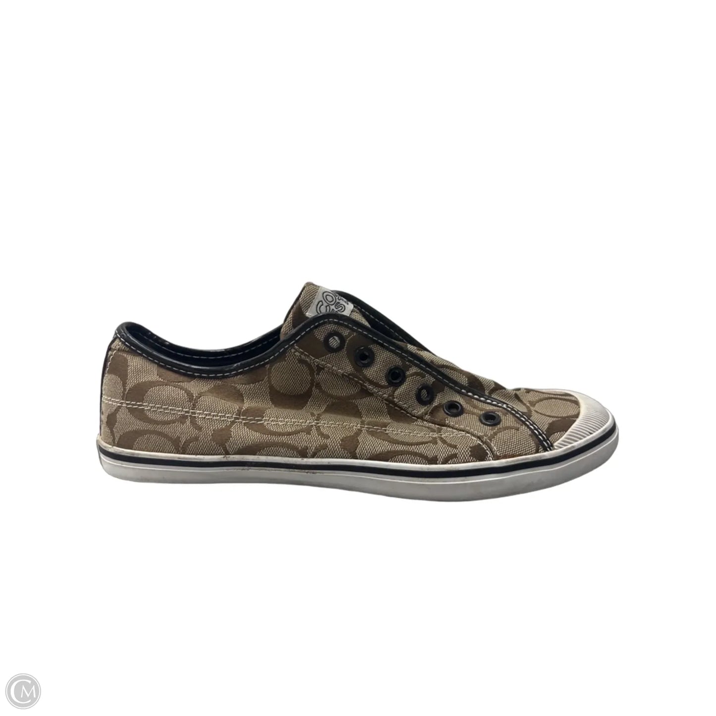 Shoes Designer By Coach In Brown, Size: 9.5