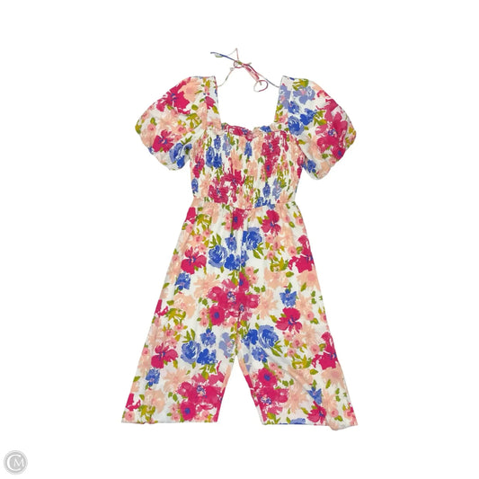 Jumpsuit By Skies Are Blue In Floral Print, Size: S
