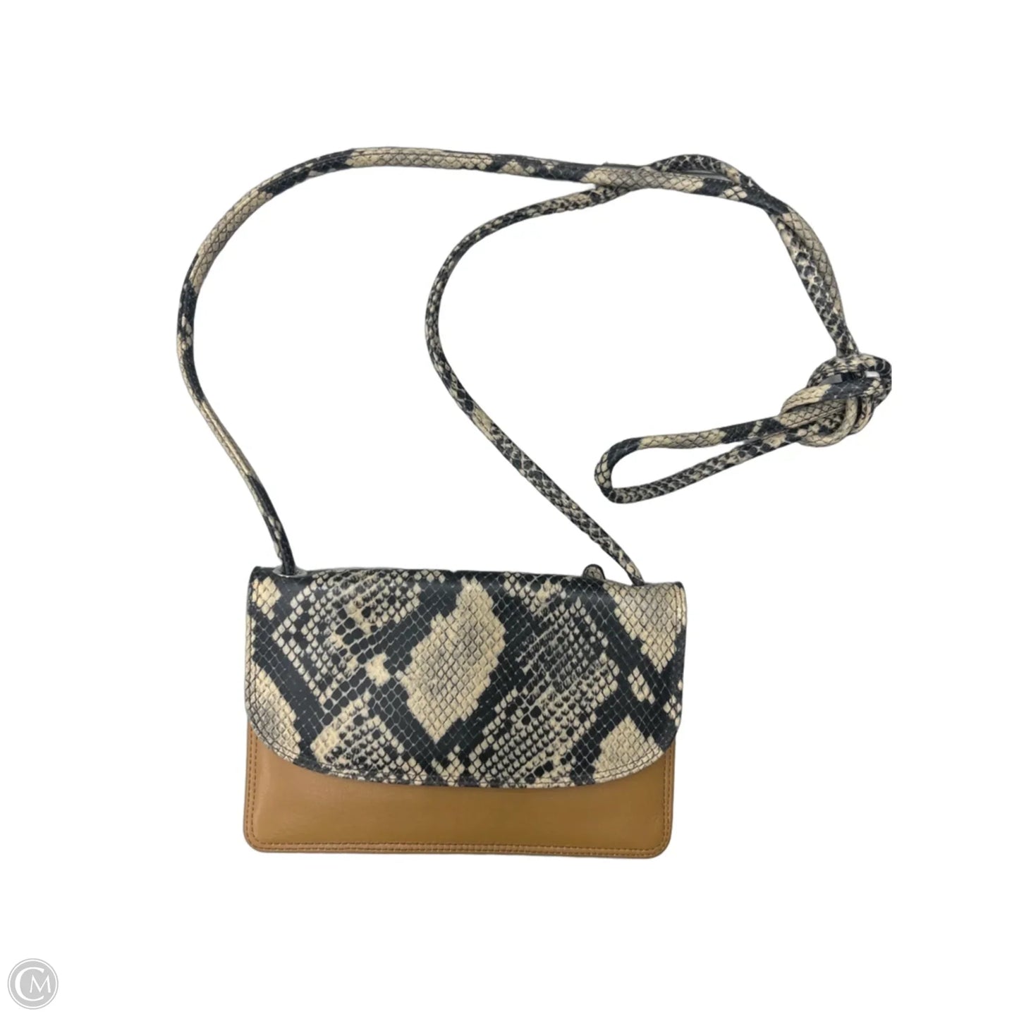 Crossbody Leather By Clothes Mentor, Size: Small