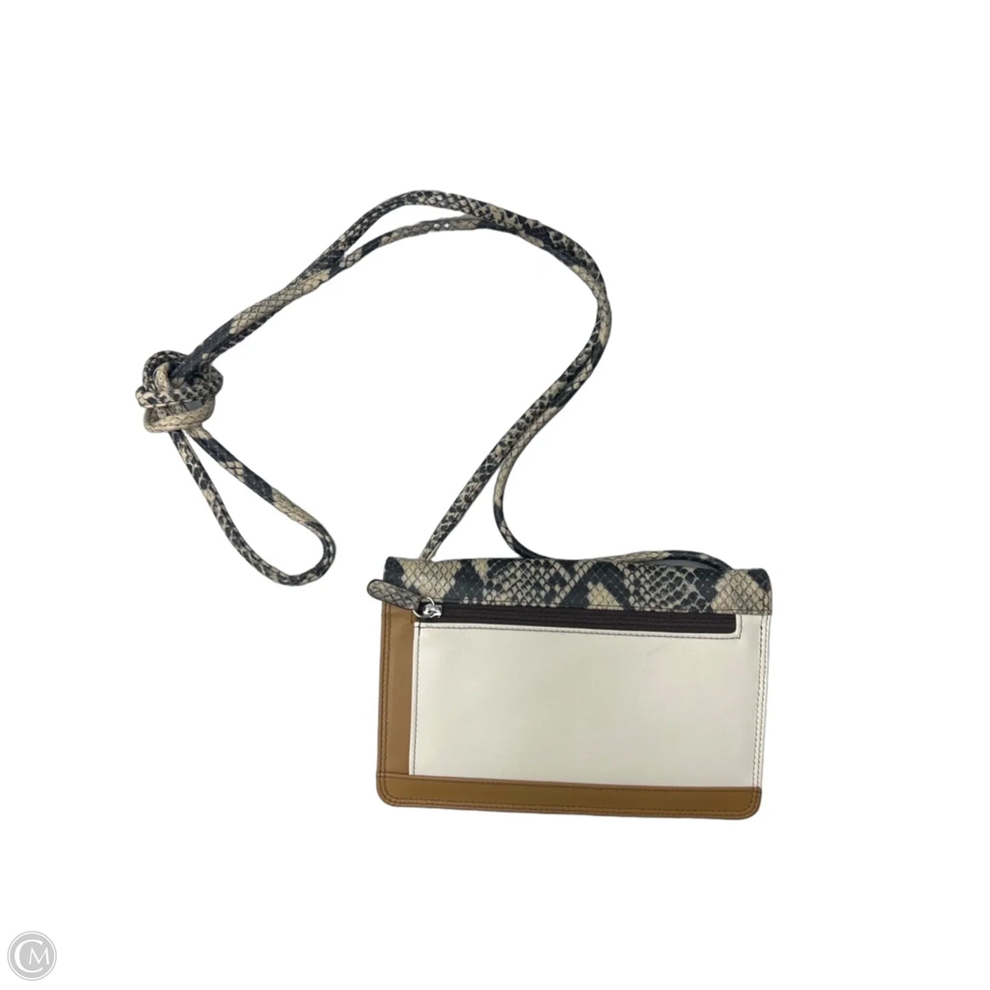 Crossbody Leather By Clothes Mentor, Size: Small