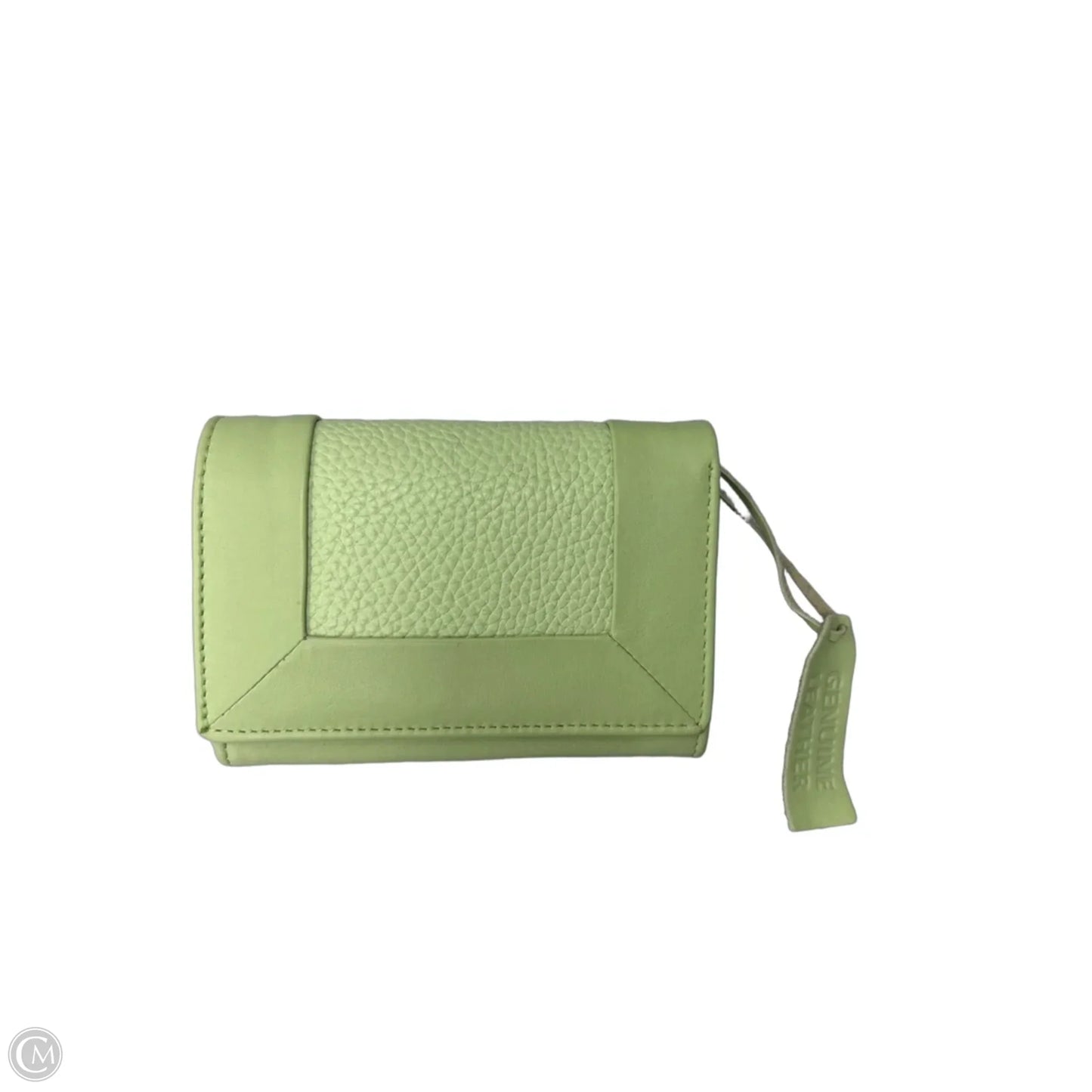 Wallet Leather By Clothes Mentor, Size: Medium