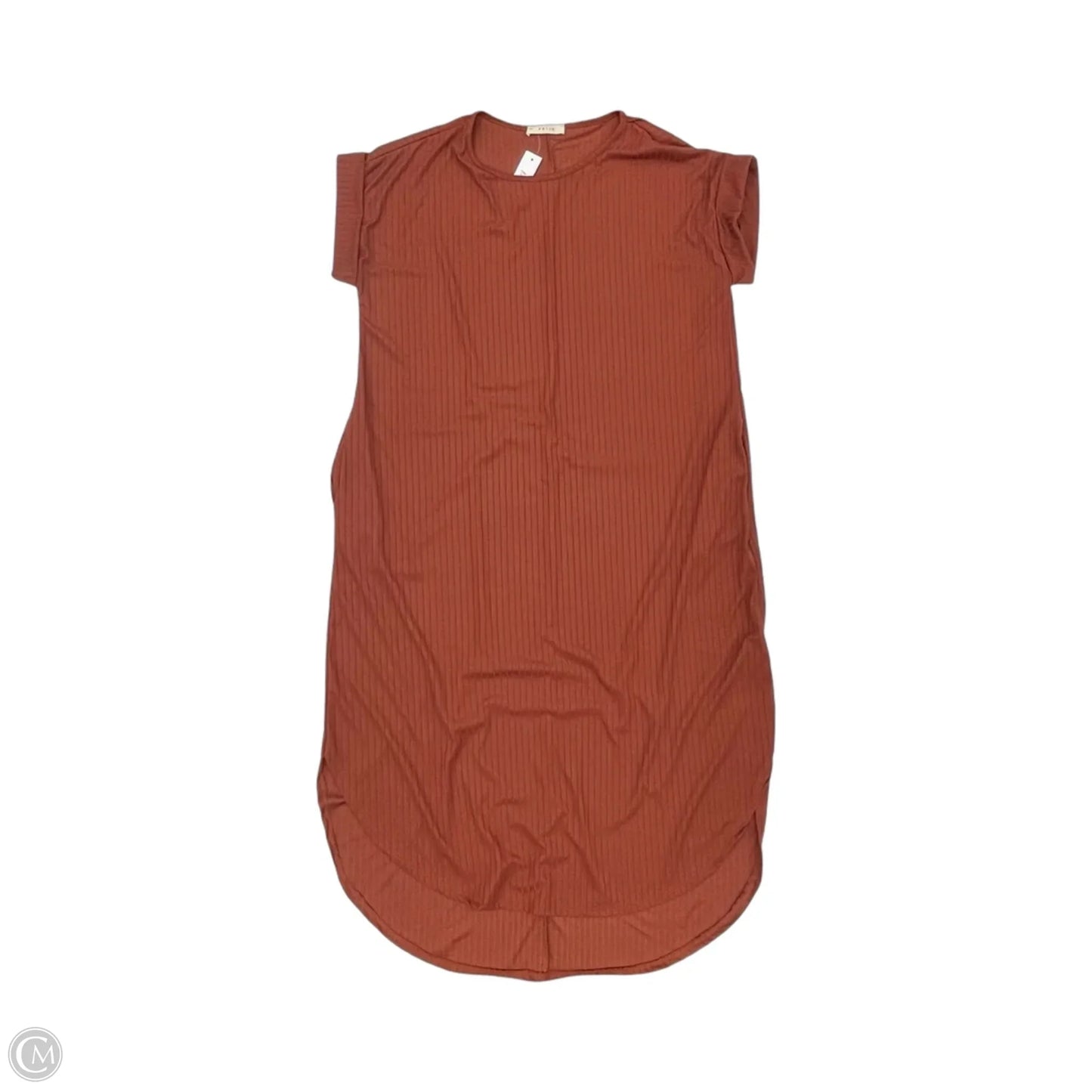 Dress Casual Midi By Entro In Orange, Size: L