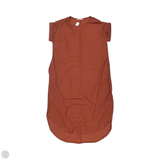Dress Casual Midi By Entro In Orange, Size: L