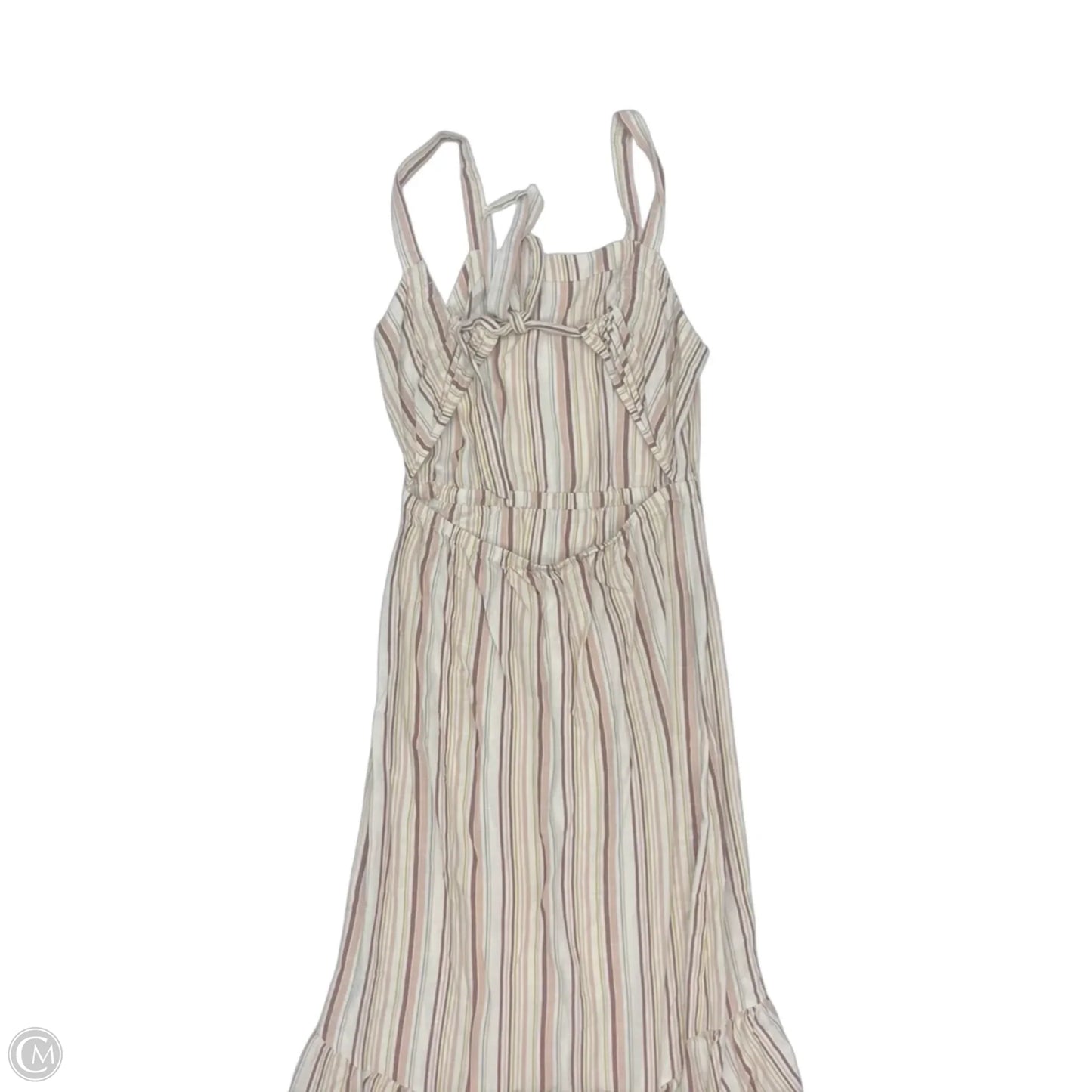 Dress Casual Maxi By Loft In Striped Pattern, Size: M
