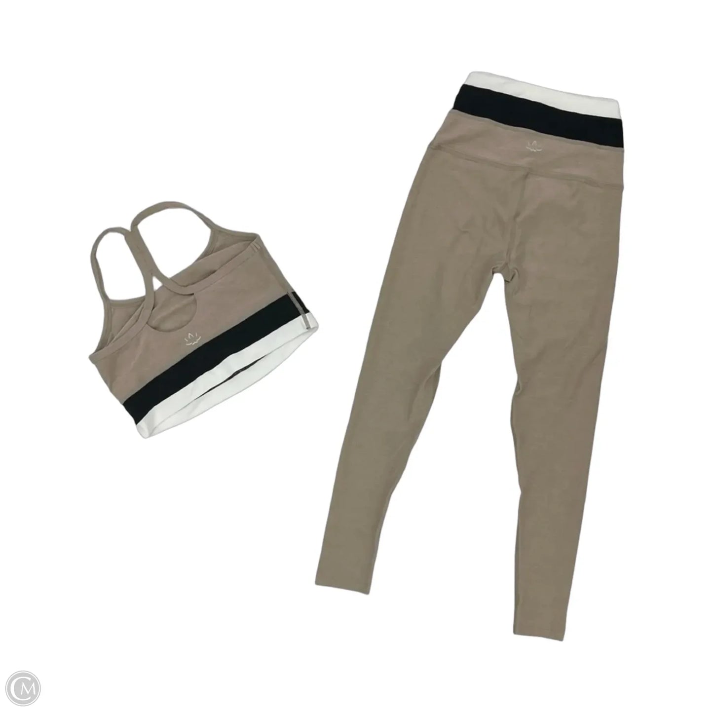Athletic Pants 2pc By Beyond Yoga In Tan, Size: Xs
