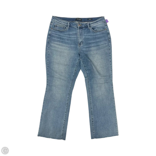 Jeans Boot Cut By Judy Blue In Blue Denim, Size: 20w