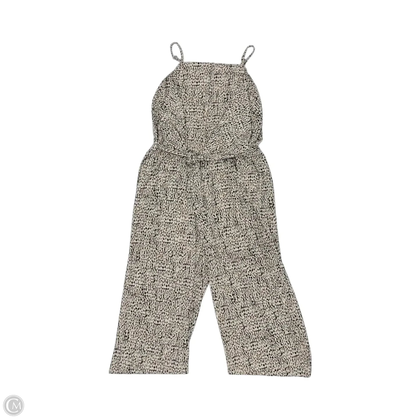 Jumpsuit By Maurices In Black & Cream, Size: L