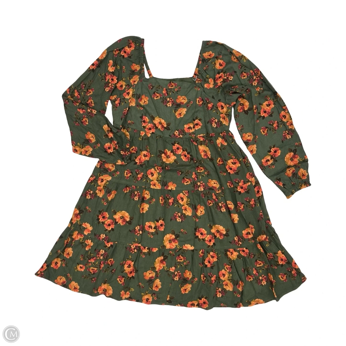 Dress Party Short By Kirundo In Blue & Orange, Size: M