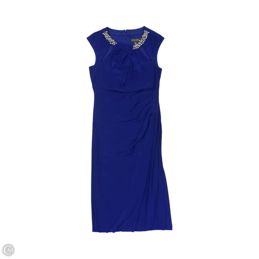 Dress Party Long By Jessica Howard In Blue, Size: 16