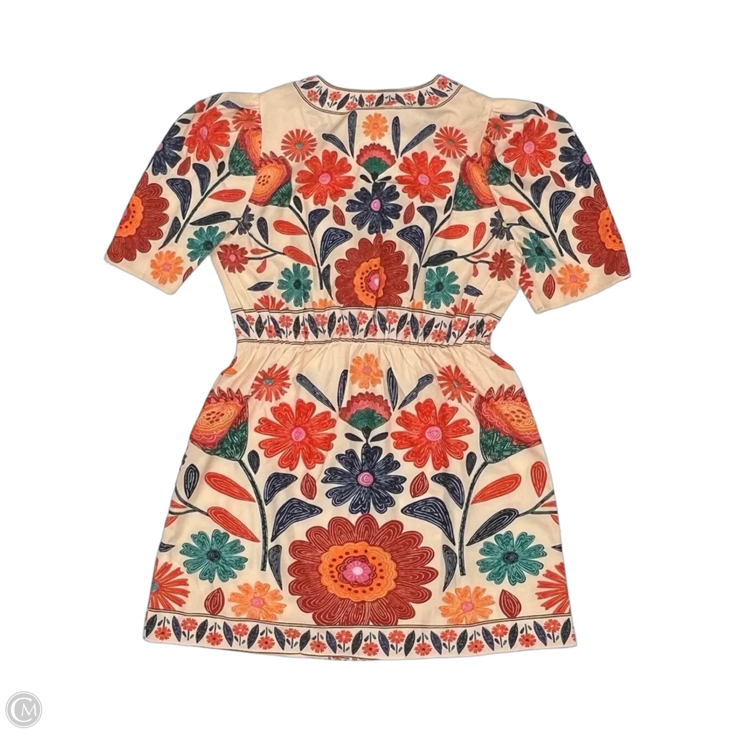 Dress Party Short By Cme In Floral Print, Size: L