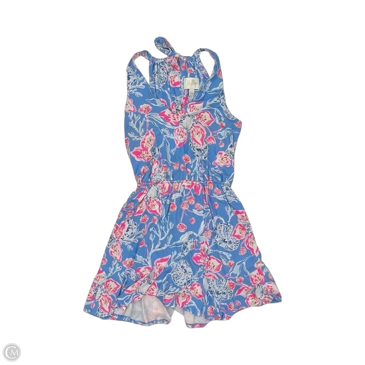 Dress Designer By Lilly Pulitzer In Blue, Size: L