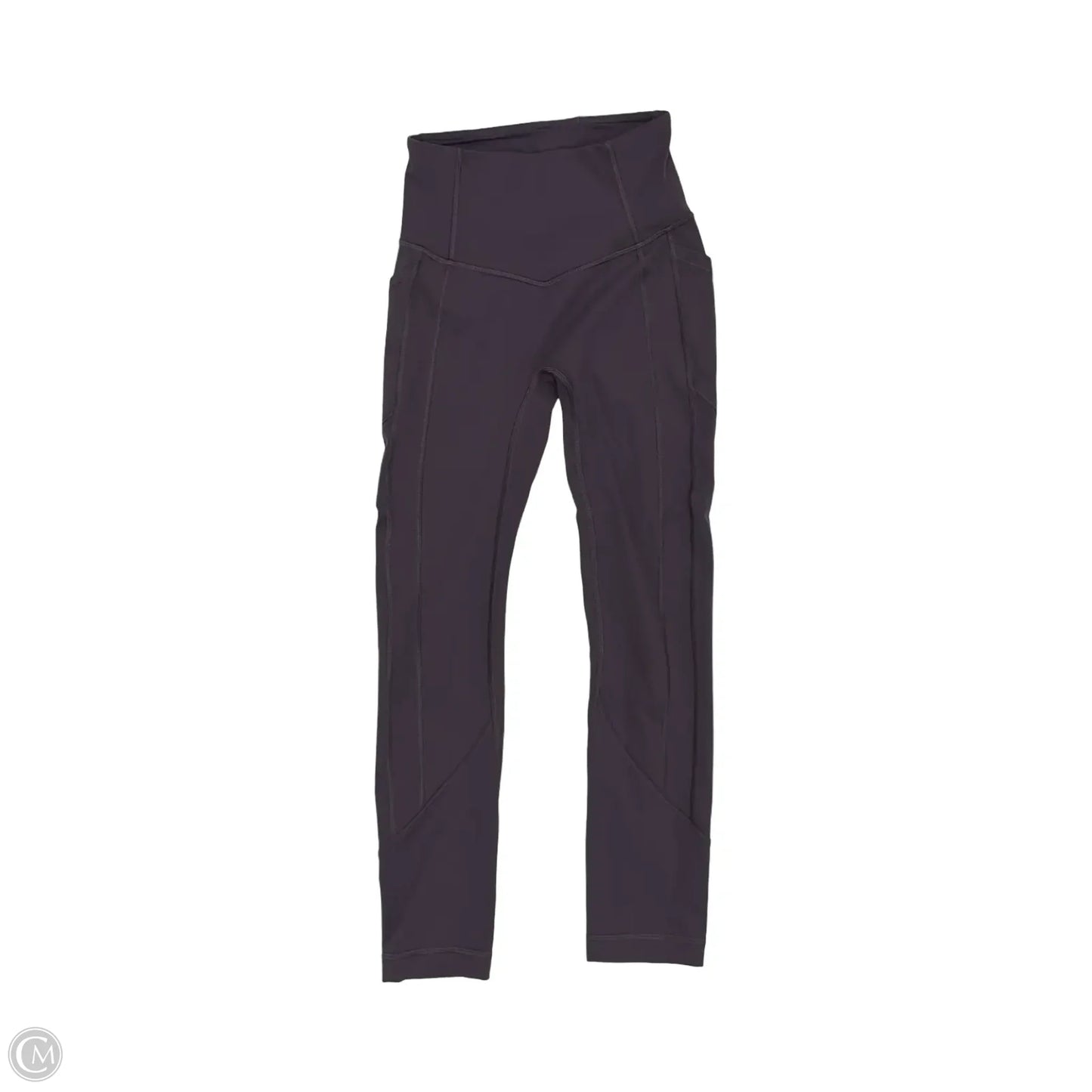 Athletic Leggings By Lululemon In Purple, Size: Xs