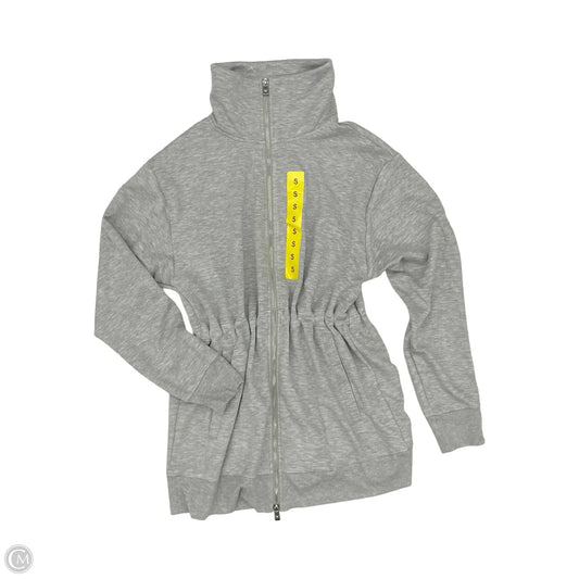 Sweatshirt Collar By Converse In Grey, Size: S