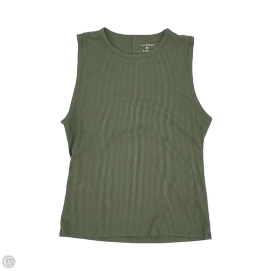 Tank Top By American Eagle In Green, Size: Xl