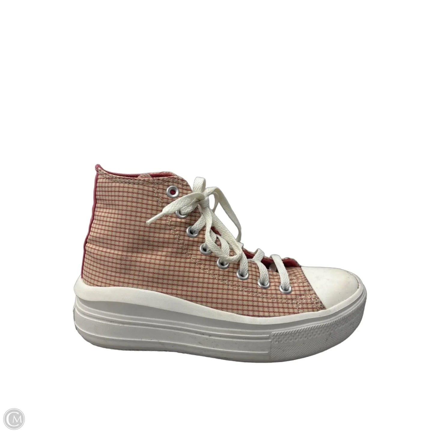Shoes Sneakers By Converse In Pink & Yellow, Size: 9