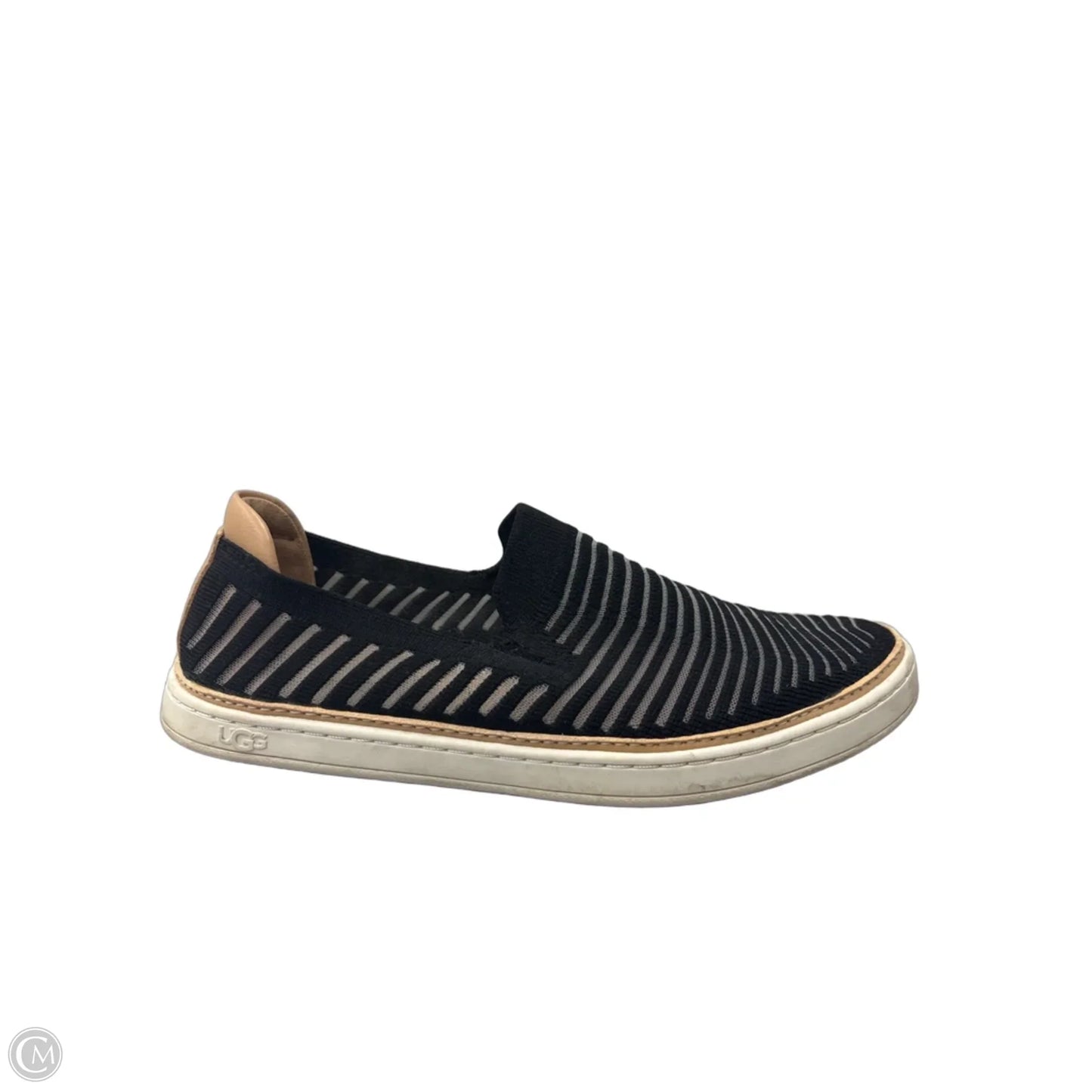 Shoes Designer By Ugg In Black & Grey, Size: 7