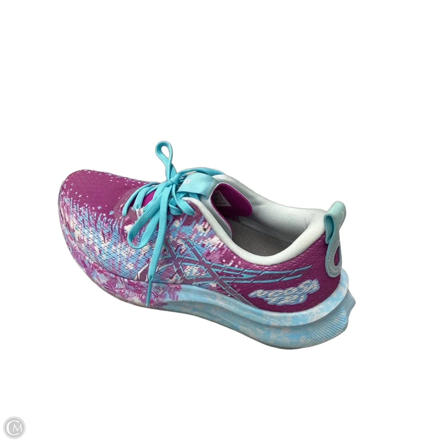 Shoes Athletic By Asics In Blue & Purple, Size: 9.5