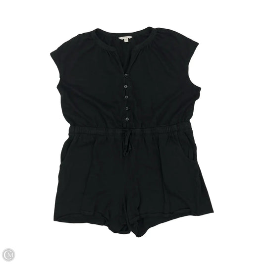 Romper By Terra & Sky In Black, Size: 1x
