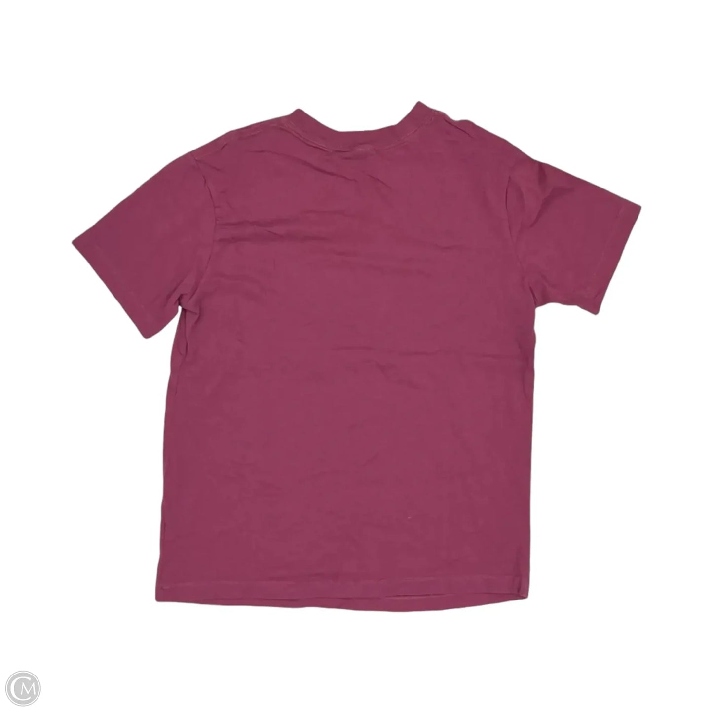 Athletic Top Short Sleeve By Nike Apparel In Maroon, Size: Xs